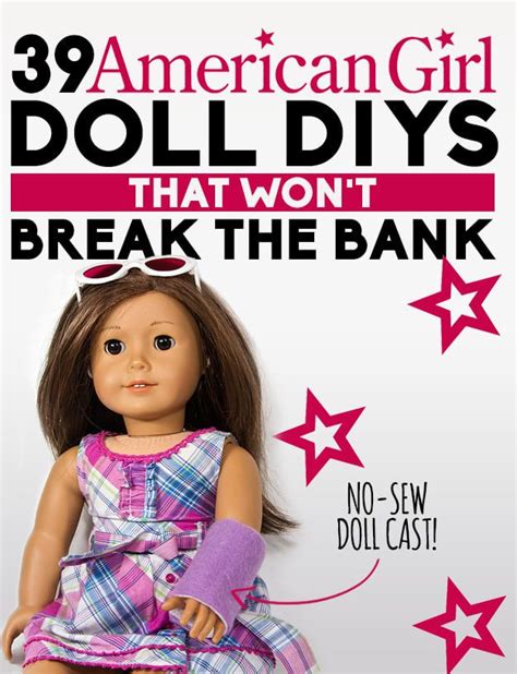 39 american girl doll diys that won t break the bank american girl doll diy american girl