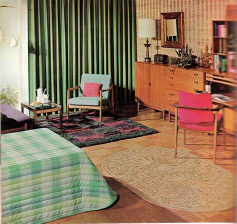 1960 Interior Design Detail With Full Wallpapers ★★★★ All Simple Design