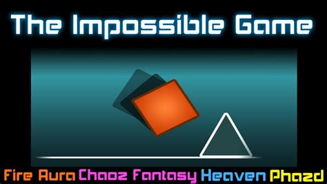 The Impossible Game All 5 Levels Completed Pc100fullhd Youtube