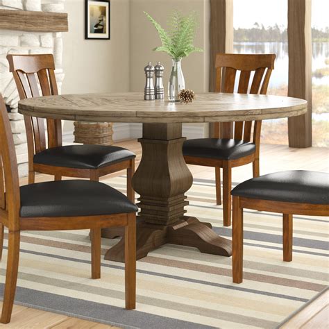 30 Best Collection of Distressed Grey Finish Wood Classic Design Dining 