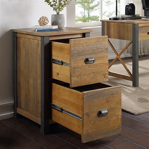 A small lockable filing cabinet is essential to your daily office job. Nebura Wooden Filing Cabinet In Reclaimed Wood | Furniture ...