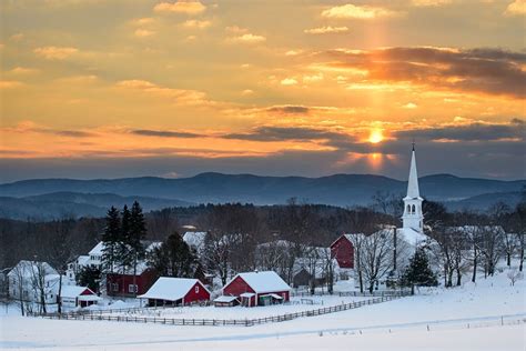Peace Over Peacham In Village Of Peacham Vermont