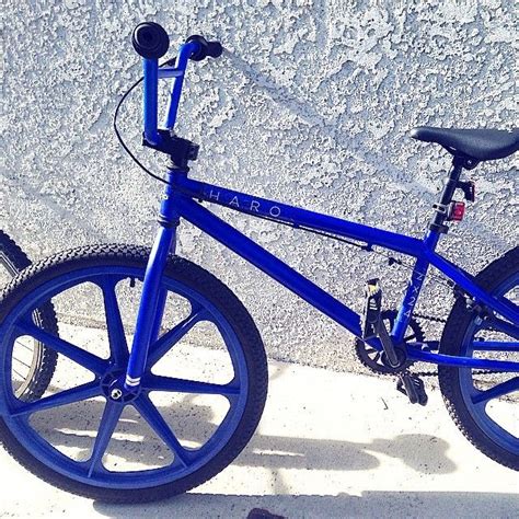 Haro Bmx Bike Black And Blue Heunsi