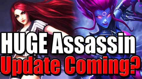 Huge Assassin Rework Coming League Of Legends Youtube