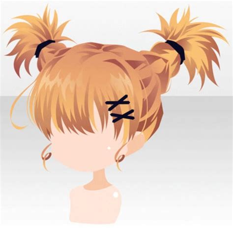 Pin By Roseycat On Hair In 2020 Chibi Hair Anime Hair Drawings