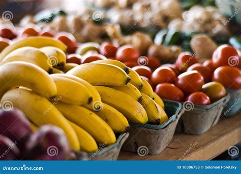 Bananas Tomatoes And More Stock Photo Image Of Assortment Food
