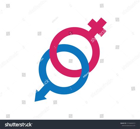 Illustration Isolated Sexual Icon Set Gender Stock Vector Royalty Free