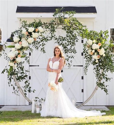 Round Arch By Perfect Pallette Wedding Archway Wedding Arch