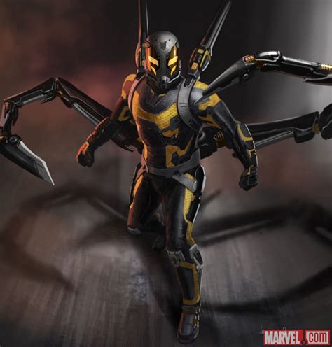 Ant Man New Concept Art Gives A Good Look At Yellowjacket Scifinow