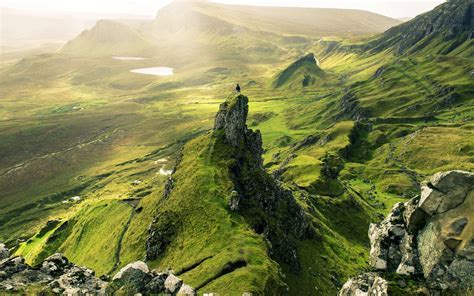 Beautiful Nature Quiraing Scotland Wallpaper Scotland Landscape