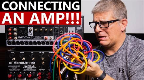 Connecting Emotiva Rmc 1 To Monolith 11x Amplifier Youtube