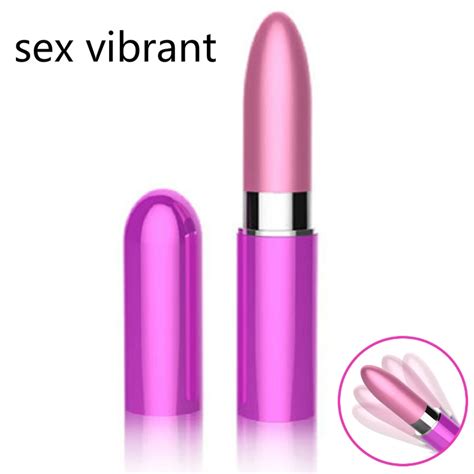 Sex Vibrator Mini Pocket Lipstick Shaped Sex Toy Clitoral Stimulate Mute Design Waterproof