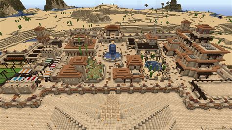 Finally Finished The Desert Village On The Server I Play On What Do