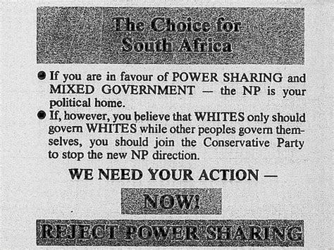 Apartheid Through The Eyes Of South African Political Parties 1948