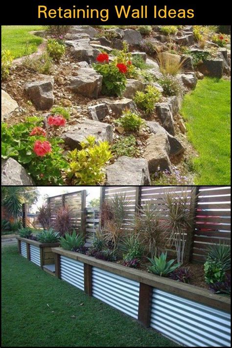Retaining Wall Ideas Diy Projects For Everyone Pond Landscaping