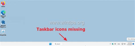 Fix Taskbar Icons Missing On Windows 11 Solved