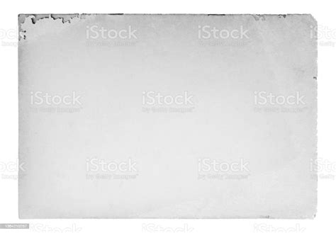 Vintage Old Kraft Paper Texture With White Isolated Stock Photo