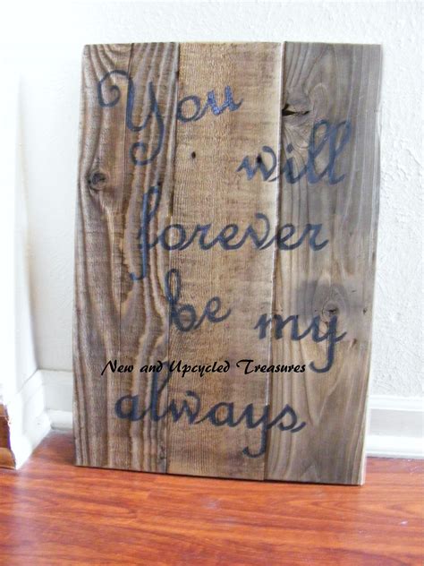 Hand Painted Reclaimed Wood Sign Rustic Primitive Country Recycled