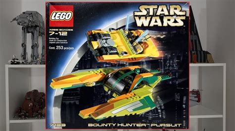 Recenze Lego Star Wars 7133 Bounty Hunter Pursuit Youtube