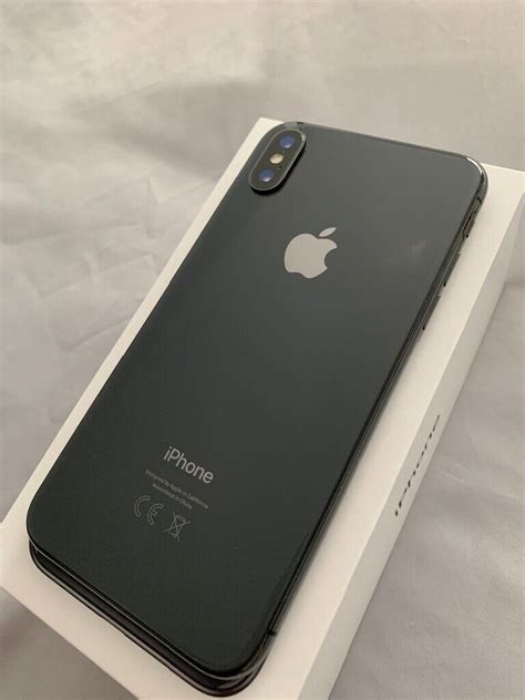 Apple Iphone X Space Grey 64gb Phone Mobile Unlocked With Original Box In Hove East Sussex