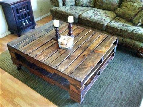 Chic white pallet patio coffee table: 38 Adorable Pallet Coffee Table Plans & Ideas ⋆ DIY Crafts ...