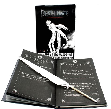 Death Note Notebook With Feather Pen T Search