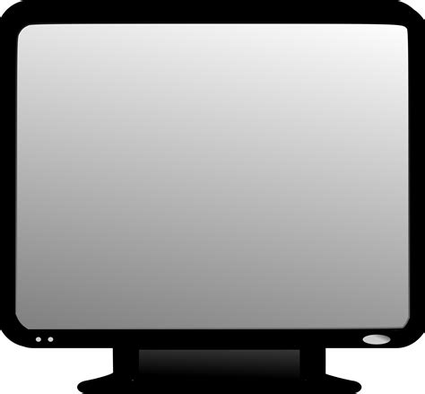 Led Lcd Tv Monitor Screen Clipart Icon Daily Cliparts