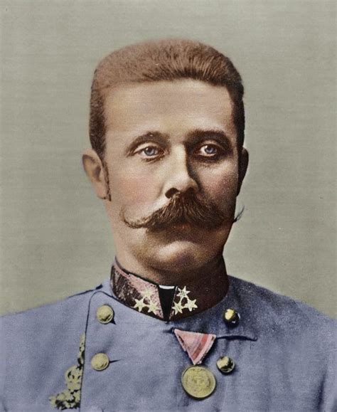 Portrait Of Archduke Franz Ferdinand Image Source United Flickr