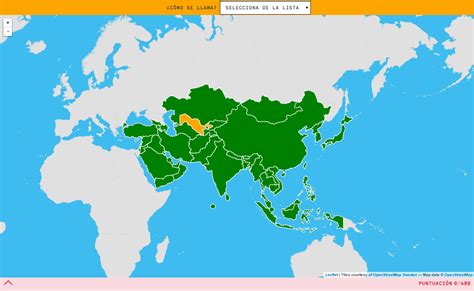 Mapa De Asia Paises Mapa