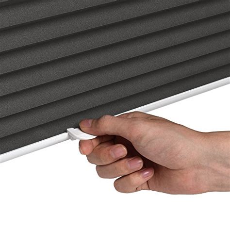 Sol Royal Pleated Blinds No Drill Soldecor P26 80x220cm Anthracite