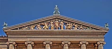 Philadelphia Museum of Art--Pediment - Architecture Photos - Anita's