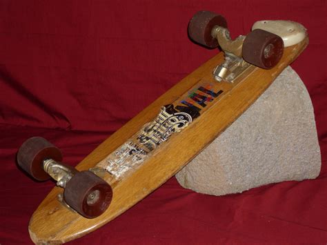 Vintage Rare Skateboard Gullwing Gold Iv Trucks Logan Park Rider 5