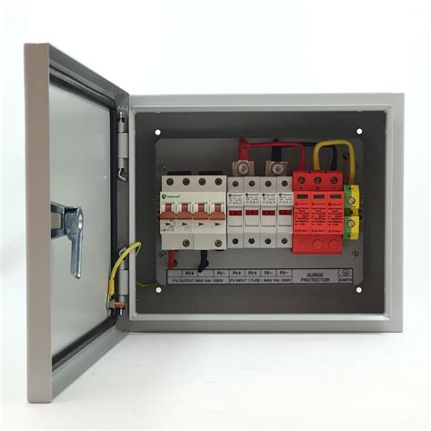 Solar Power Pv Combiner Box 2in 1out