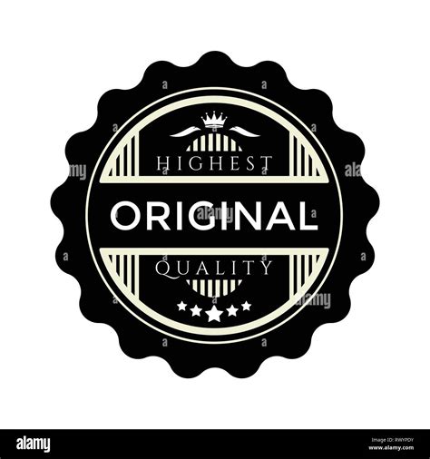 Vintage Badge Design Original Quality Premium Sign For Product Stock
