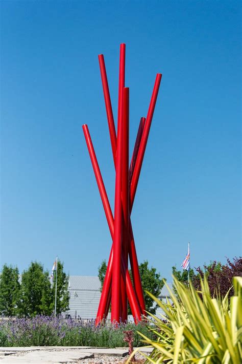 Mark will work with you create the perfect work of art to enhance your home or office. Shayne Dark - Intersect - Large Abstract Outdoor Sculpture ...