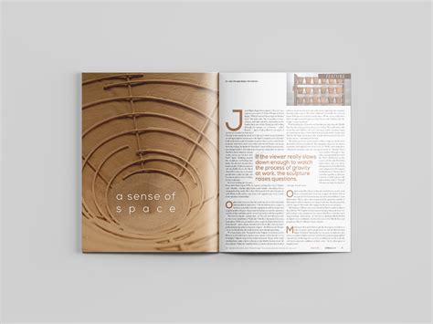 Magazine Feature Layout Design Behance