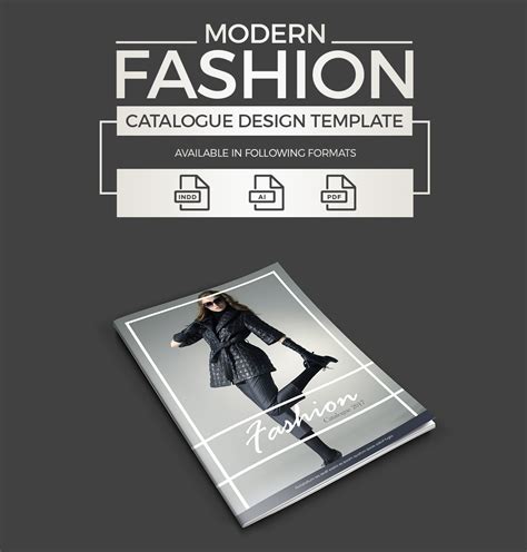 Modern Fashion Catalogue Design Template