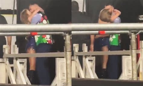 El Intenso Beso Entre Taylor Swift Y Travis Kelce En El Regreso De The Eras Tour