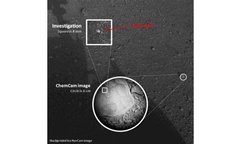Curiosity Rovers Laser Instrument Zaps First Martian Rock
