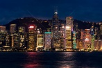 香港维多利亚港夜景高清图片下载-正版图片501201535-摄图网