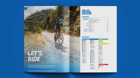 Giant Bicycles 2019 Global Catalog Templates On Behance