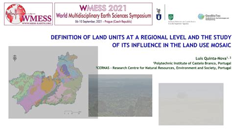 Pdf Definition Of Land Units At A Regional Level And The Study Of Its