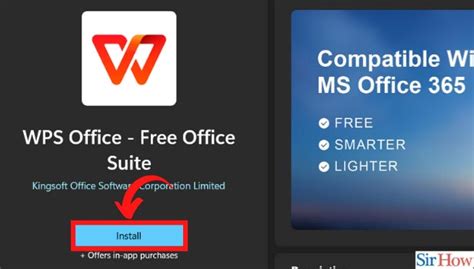 How To Install Wps Office In Windows 11 4 Steps With Pictures