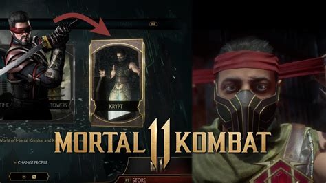 Mortal Kombat 11 The Krypt Kenshis Brief Appearance Youtube