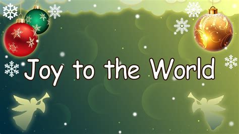 Joy to the World  Christmas Carol lyrics  Nursery Rhymes  SHERLOCK
