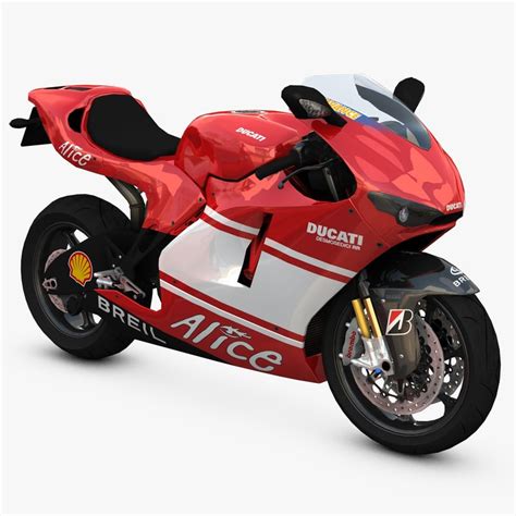 Superbike Ducati Desmosedici Rr Gp Modelo 3d Turbosquid 313505