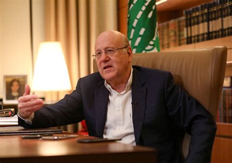 Lebanese Pm Mikati Asked By International Contacts Not To Resign