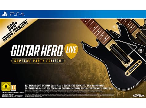 Guitar Hero Live 2 Guitar Party Bundle [playstation 4] Mediamarkt