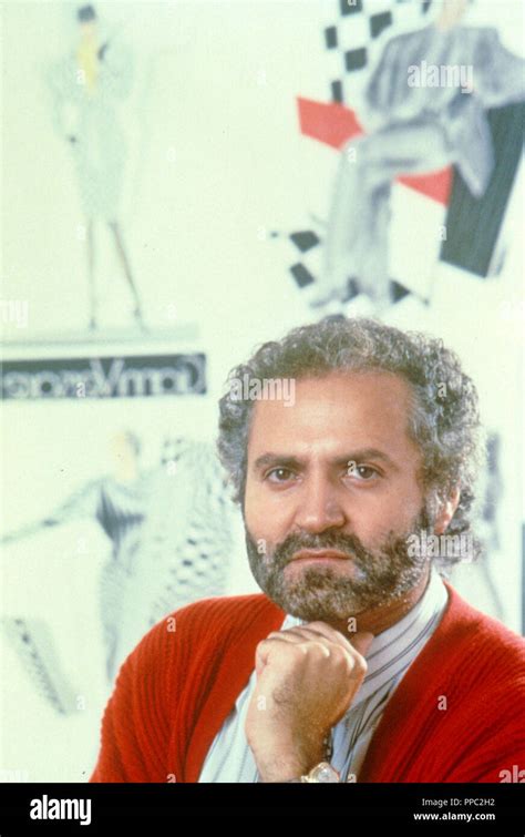 Gianni Versace Fashion Designer In 1986 © Granataimages Stock Photo
