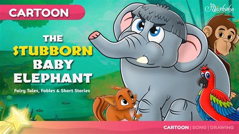 The Stubborn Baby Elephant Bedtime Stories For Kids Youtube